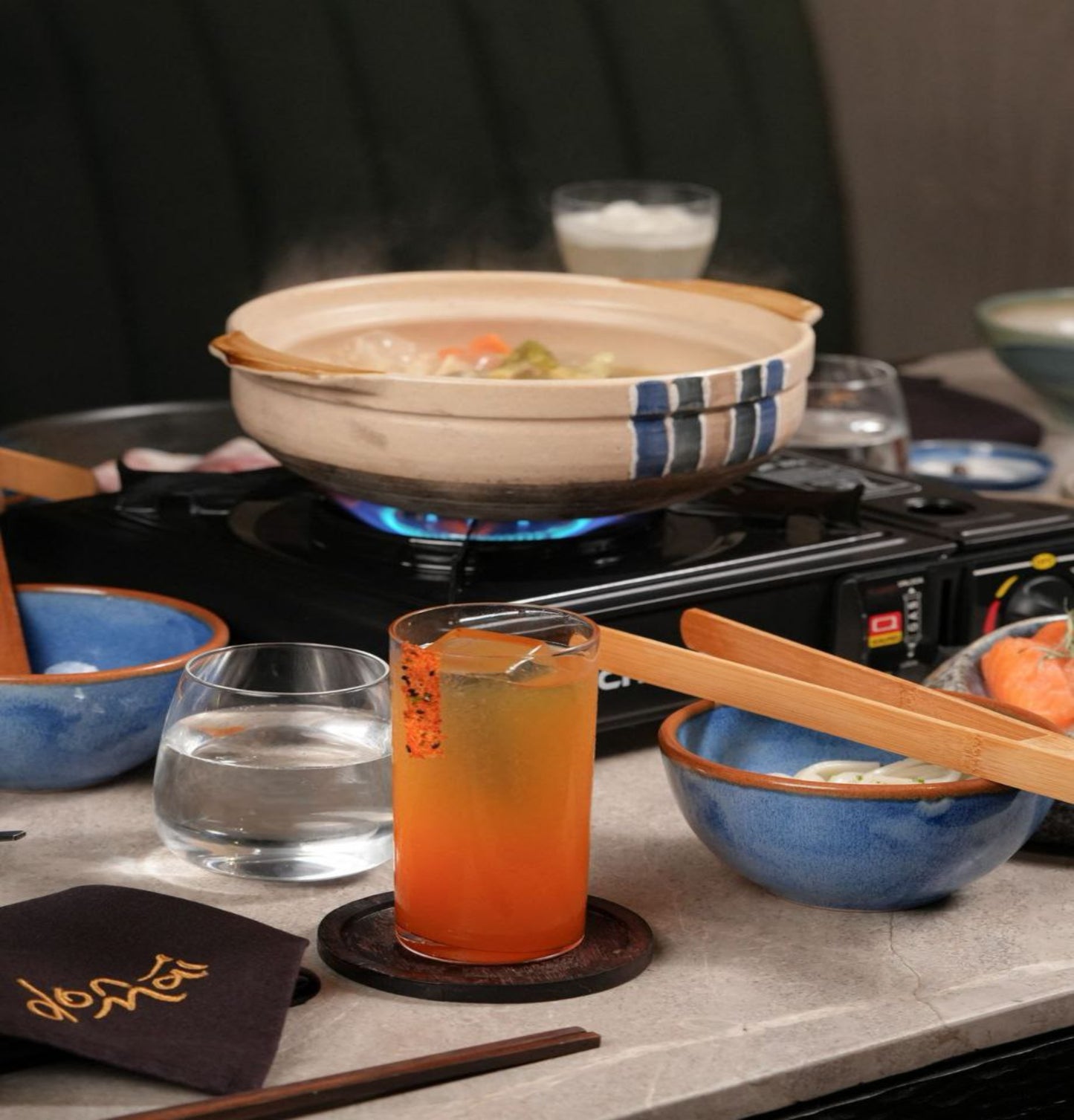 Hotpot and Sake Experience for Two (Pork)