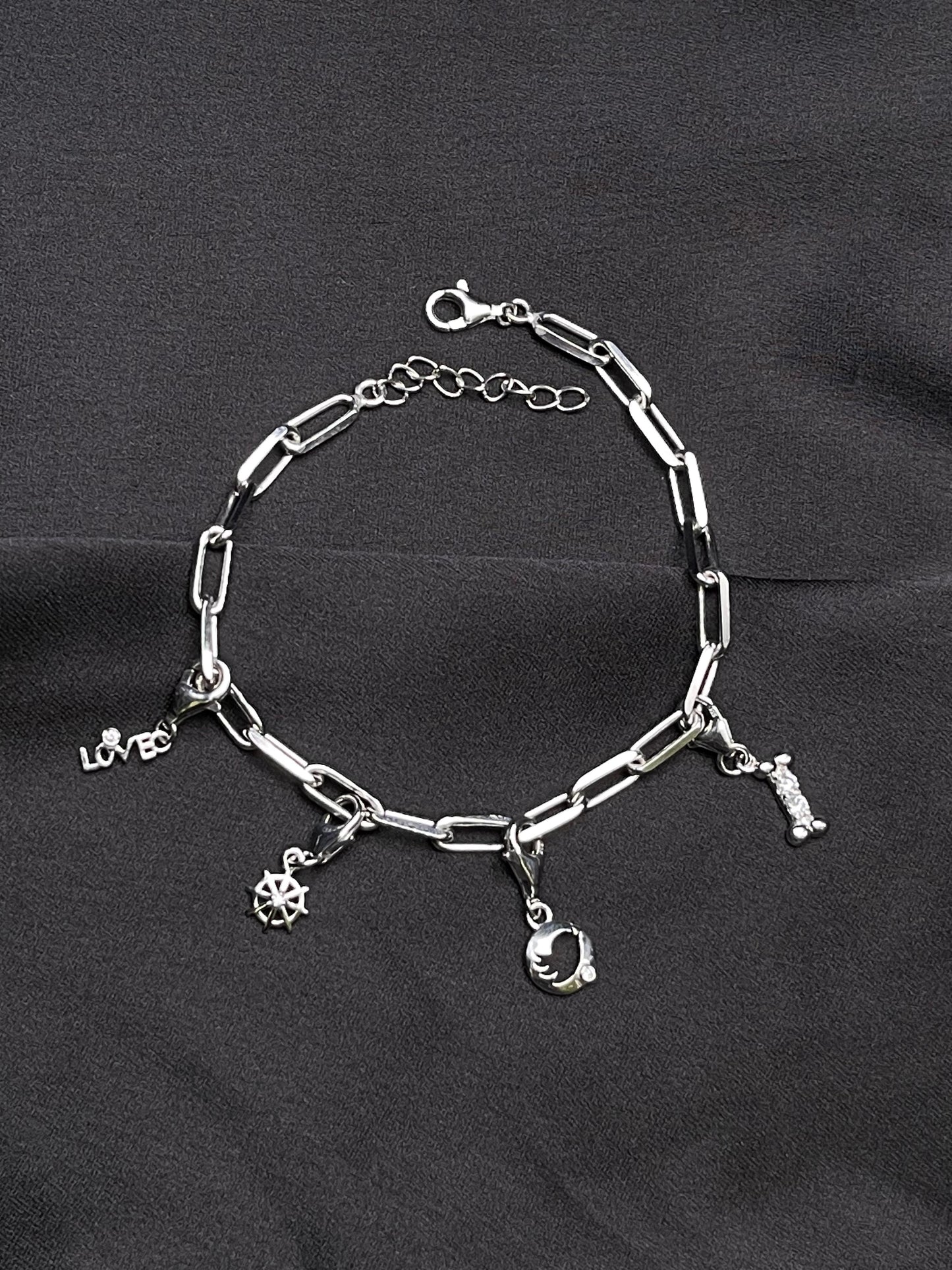 Design Your Own Diamond Charm Bracelet