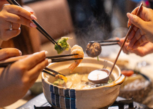 Hotpot and Sake Experience for Two (Seafood)