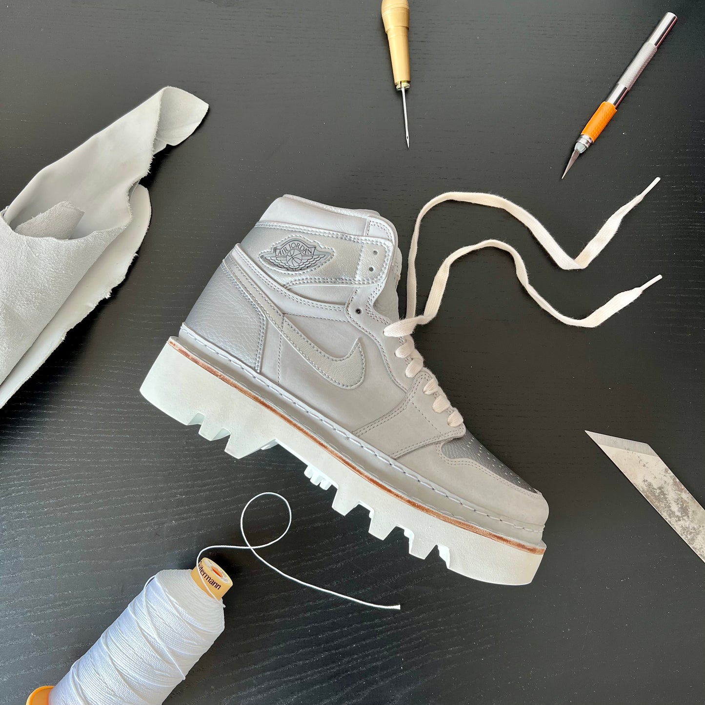 Custom Basic Sneaker Transformation Experience
