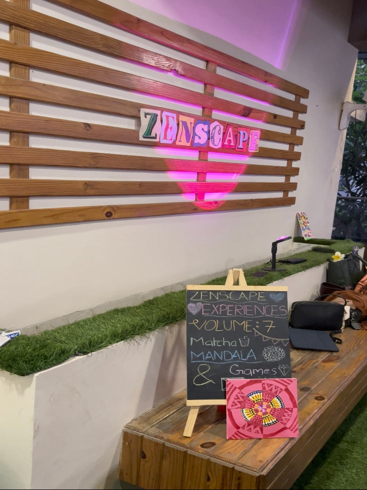 Matcha Making & Mandala Art Date