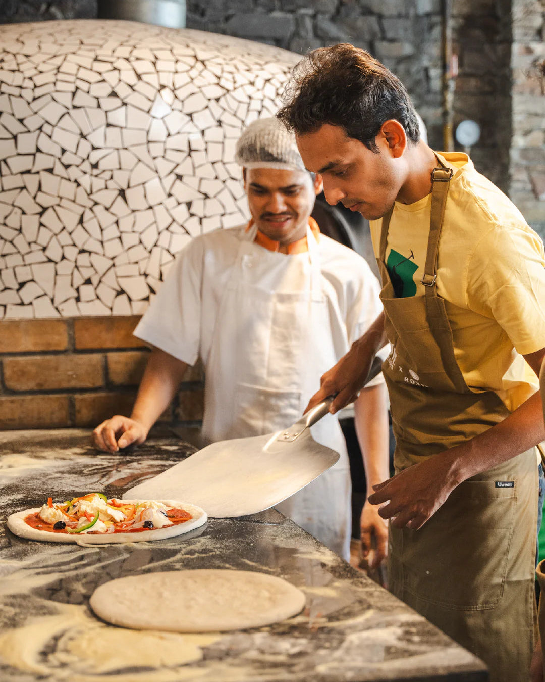 From Dough to Slice: A Pizza Making Experience for Two