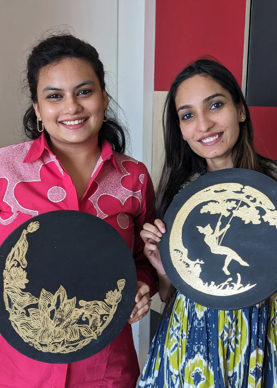 Create Your Own Gold Foil Art For Two