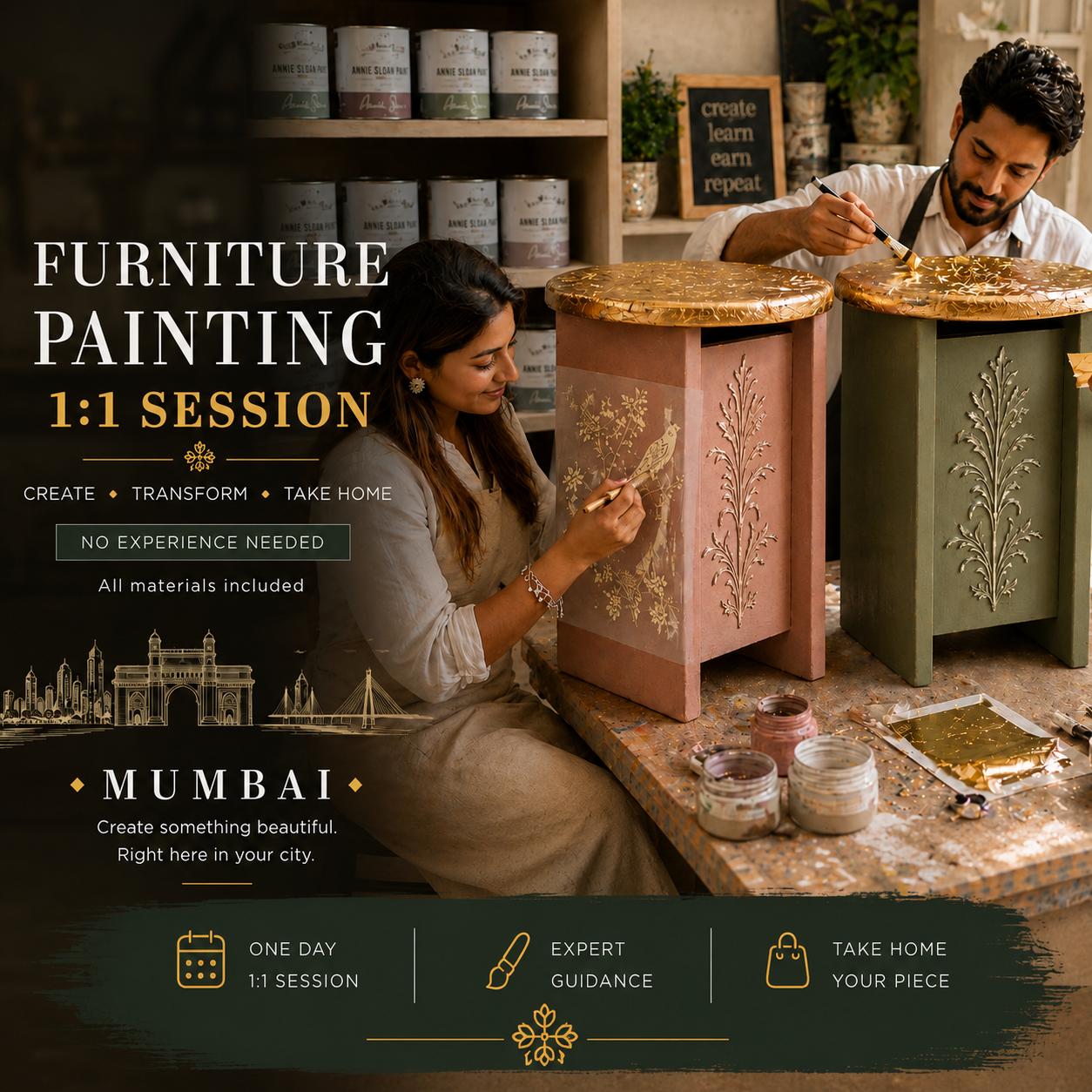A Furniture Painting Masterclass For One