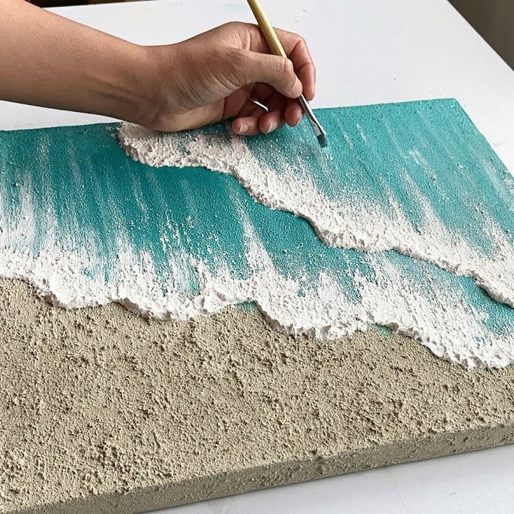 3D Sand Art Painting: Textured Canvas Experience for One