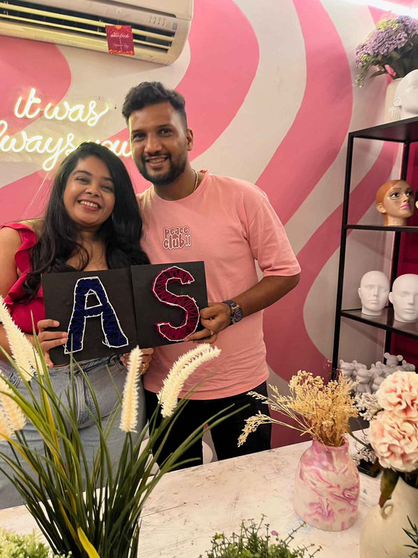 String Art Date for Two