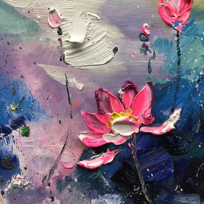 Make Your Own 3D Lotus Texture Art For Two