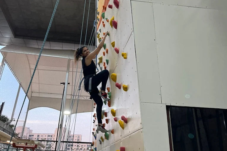 Indoor Rock Climbing + Cold Plunge Experience For Two