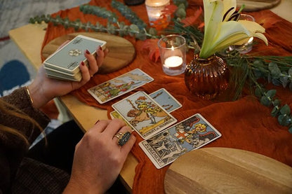 Private Tarot Reading + Access Bar and Sound Healing for Two
