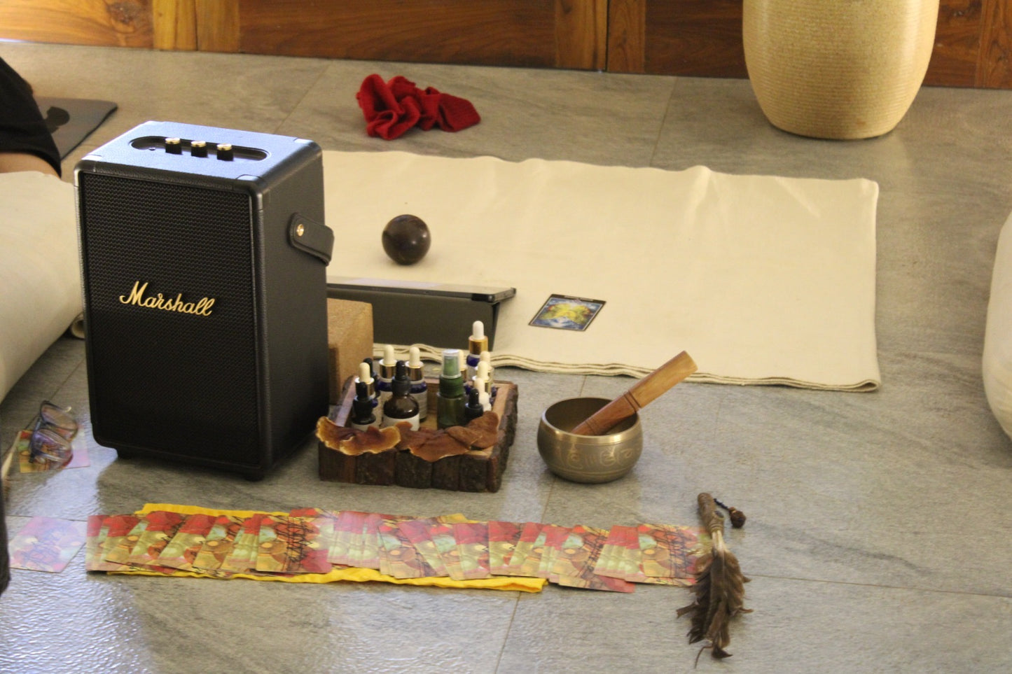 Yin Yoga, Sound Healing, and Body Oil Ritual for Two
