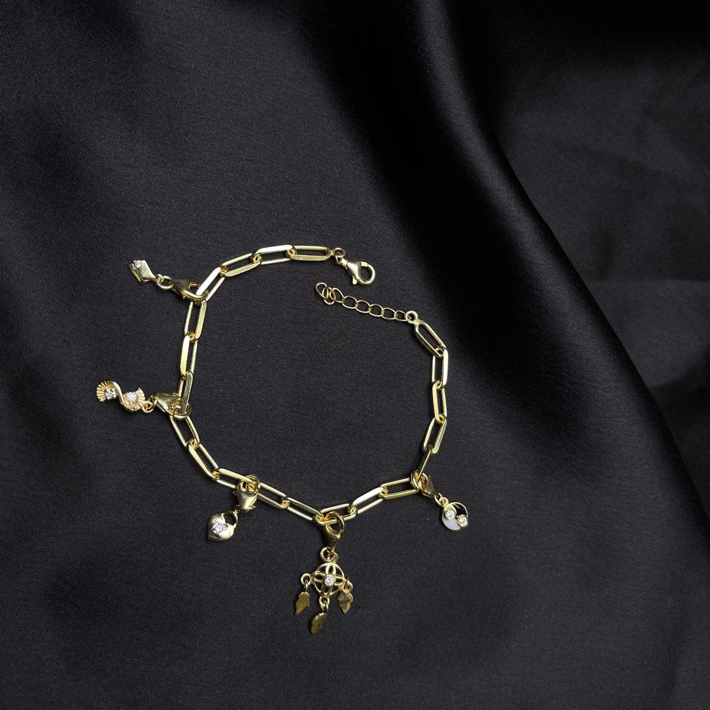 Design Your Own Diamond Charm Bracelet