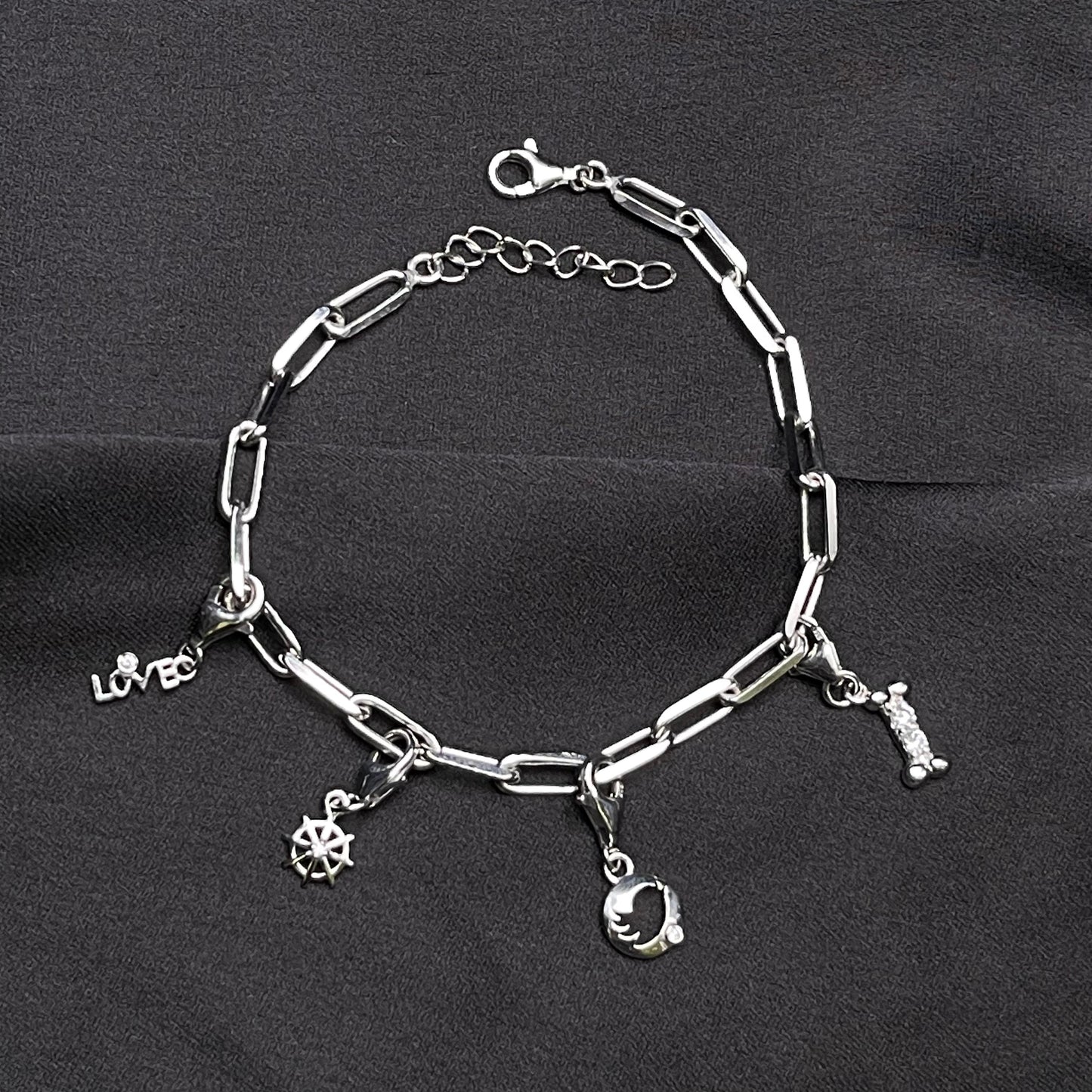 Design Your Own Diamond Charm Bracelet