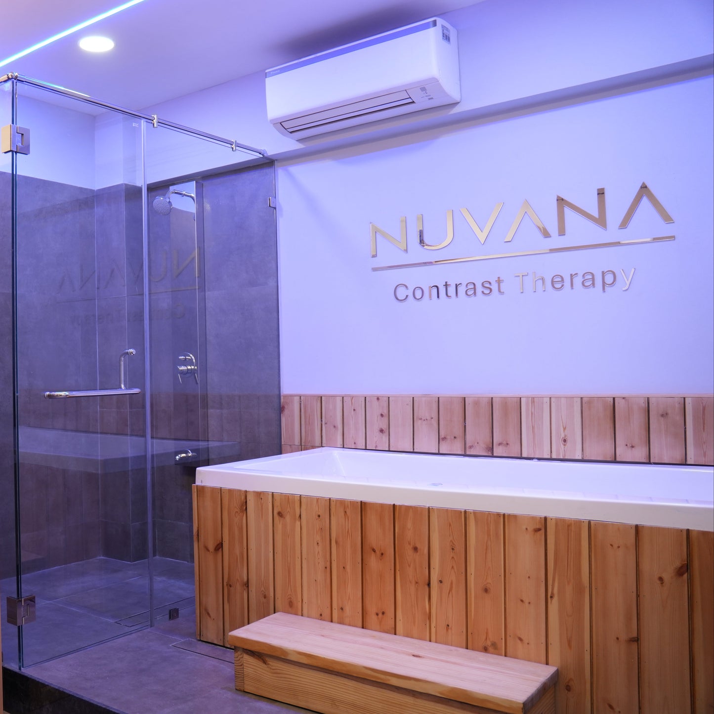 Contrast Therapy [cold plunge & Infrared Sauna]