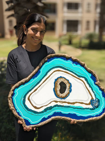 Create Your Own Geode Masterpiece For one