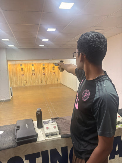 Professional Rifle & Pistol Shooting Experience For Two - Powai