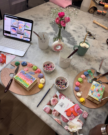 Sip & Paint Cake Painting Experience For Two