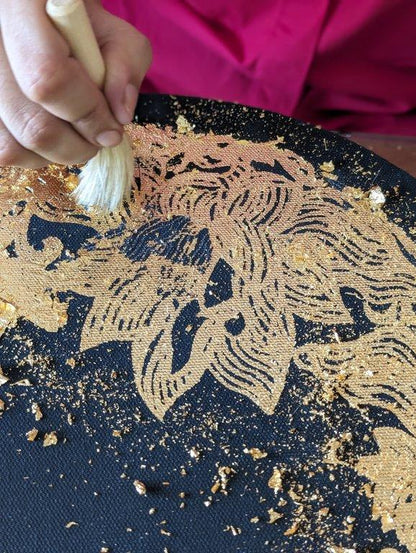 Create Your Own Gold Foil Art For Two
