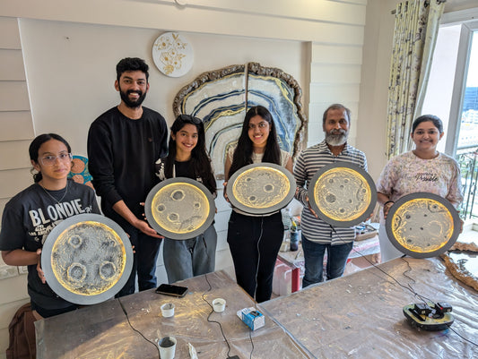 Create your own 3D Moon Texture Art for Two