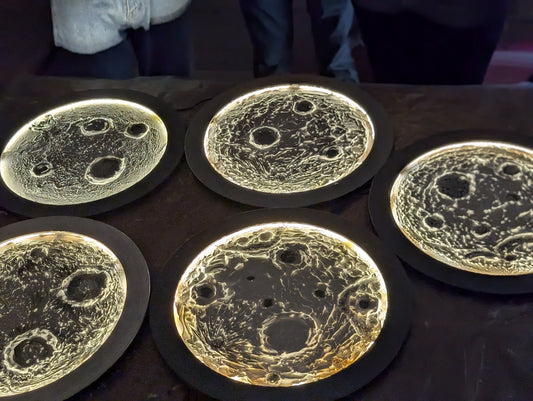 Create your own 3D Moon Texture Art For One