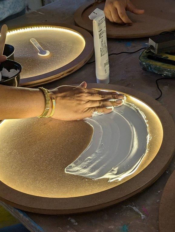 Create your own 3D Moon Texture Art for Two