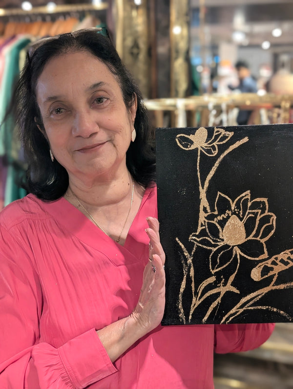 Create your own Gold Foil Art For One