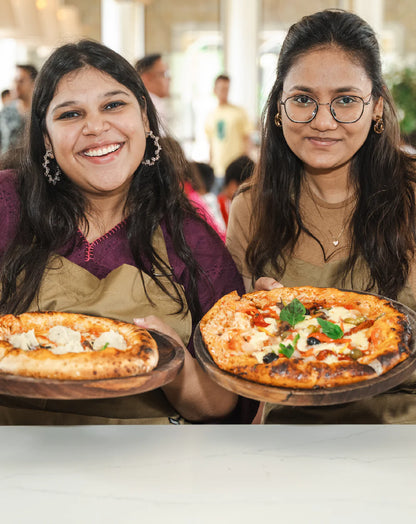 From Dough to Slice: A Pizza Making Experience for Two