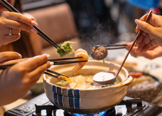 Hotpot and Sake Experience for Two (Veg)