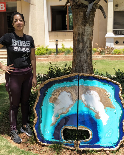Create Your Own Geode Masterpiece For One