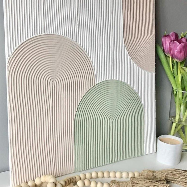 Create Arch Texture Art: Depth, Dimension & Drama For One