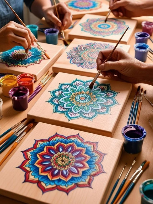 Matcha Making & Mandala Art Date