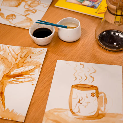 Coffee Painting Experience – Brew Your Art for Two