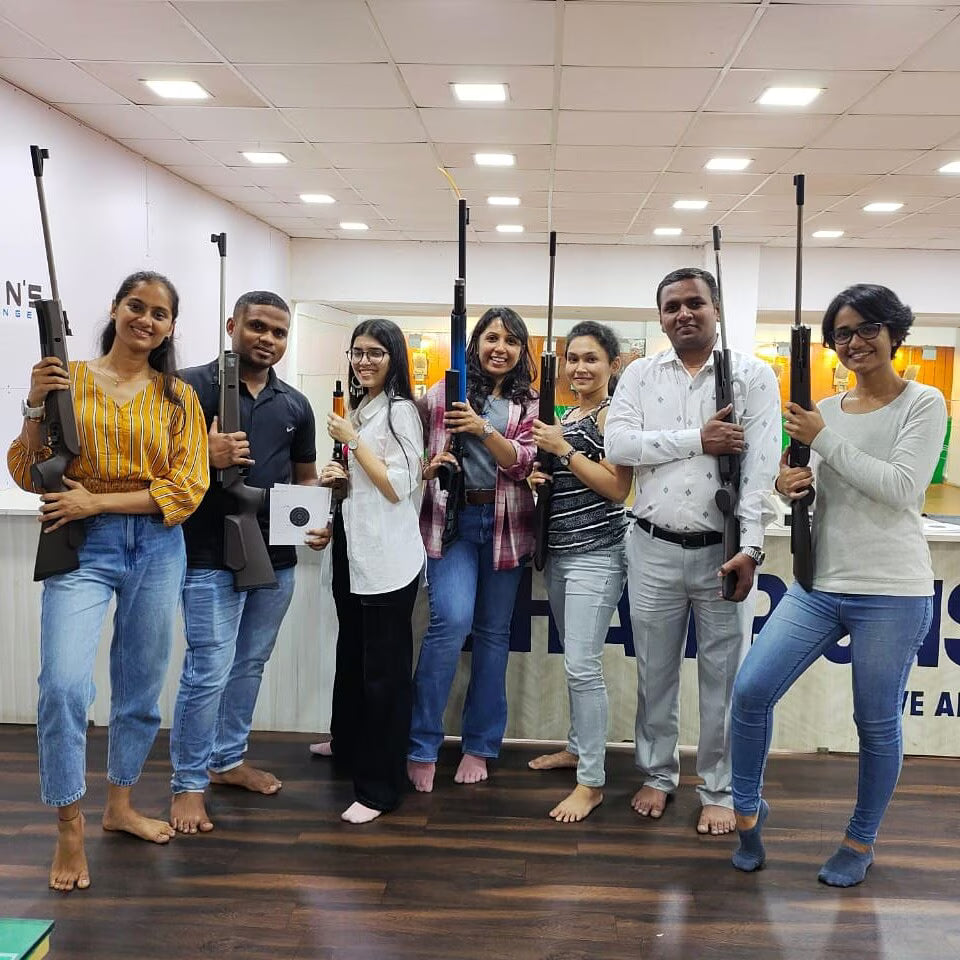 Professional Rifle & Pistol Shooting Experience For Two - Chembur West