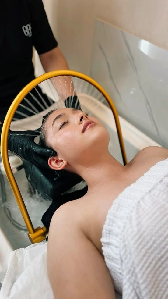 Korean Stem Cell Scalp Therapy – 15-Step Luxury Ritual For One