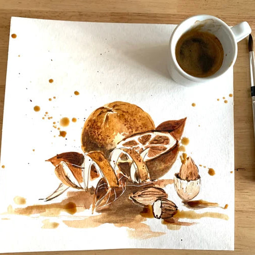 Coffee Painting Experience – Brew Your Art for Two