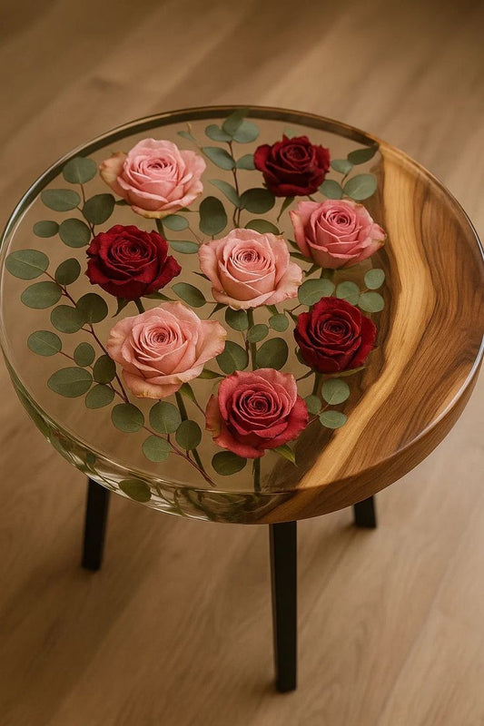 Resin Table Art for Two
