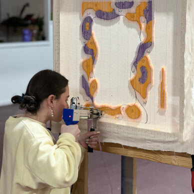 Tufted Mirror Workshop For Two